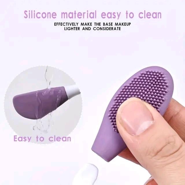 Silicon Fasical Cleaning and Masking Applicator for Skincare Comfort 3