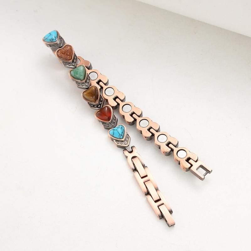 Product Introduction of Women’s Magnetic Therapy Copper Bracelet – Energy Balance, and Sleep Support with Hypoallergenic Design 4