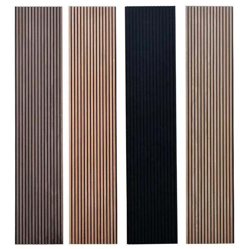 Acoustic Wall Panels - Wood Veneer with Strong Felt Backing - 2400mm x 600mm x 22mm - £59 per Sheet 1