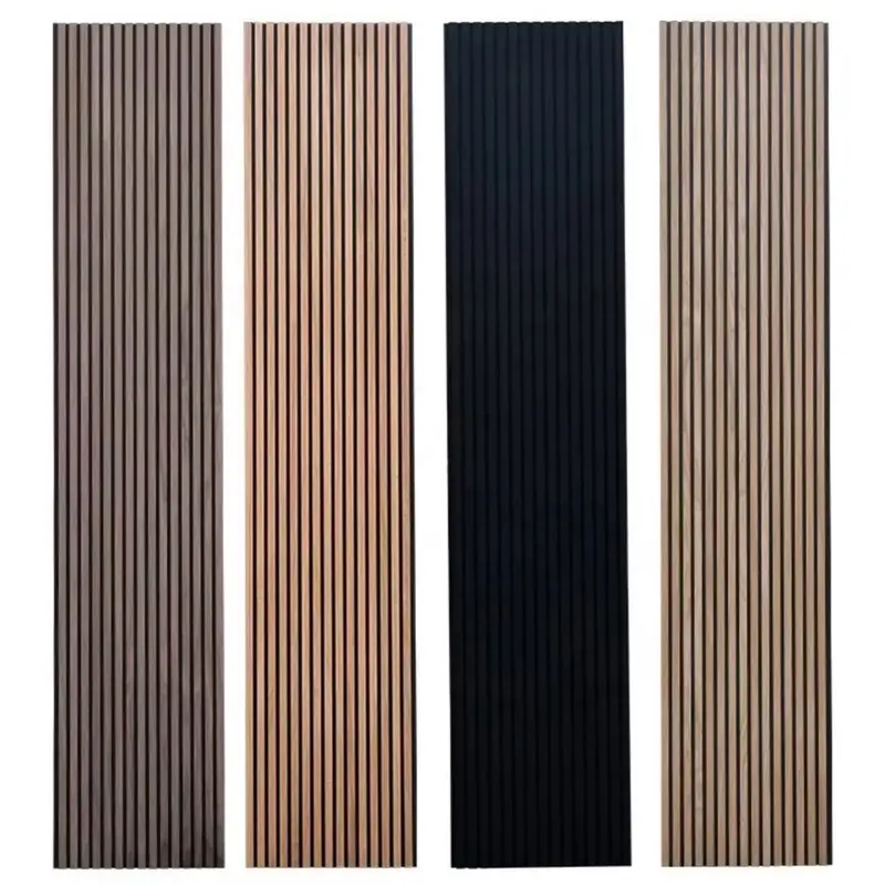 Acoustic Wall Panels - Wood Veneer with Strong Felt Backing - 2400mm x 600mm x 22mm - £59 per Sheet 1
