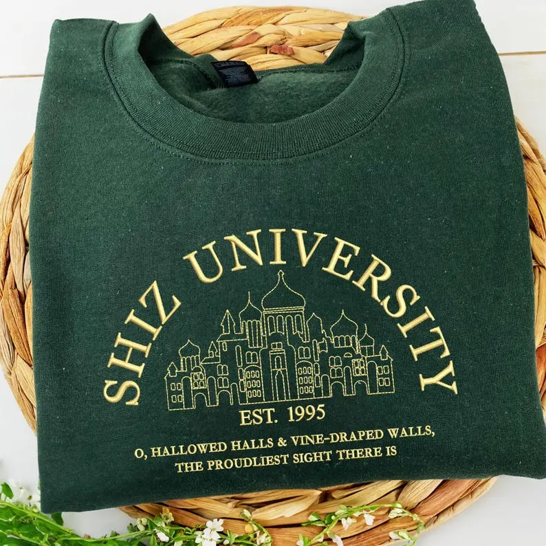 Shiz University Sweatshirt Cotton Crewneck Hoodie Menswear Pullover Personalized Polyester Musical
