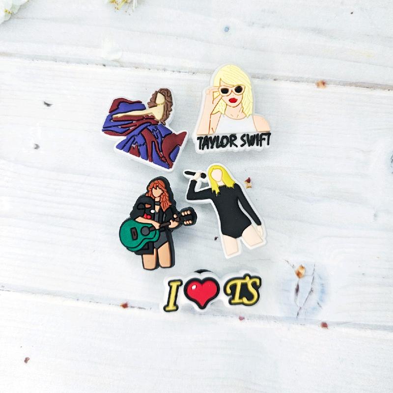 singer inspired shoe charms, 3