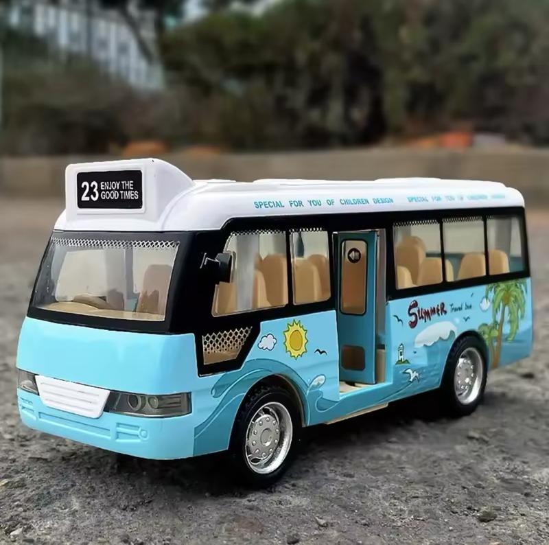 Product Introduction of The City Express Bus Diecast Toy is perfect for kids who love vehicles! This durable, colorful bus features a pull-back function for endless playtime fun. With realistic details and smooth-rolling wheels, it brings city adventures to life. rc cars 5