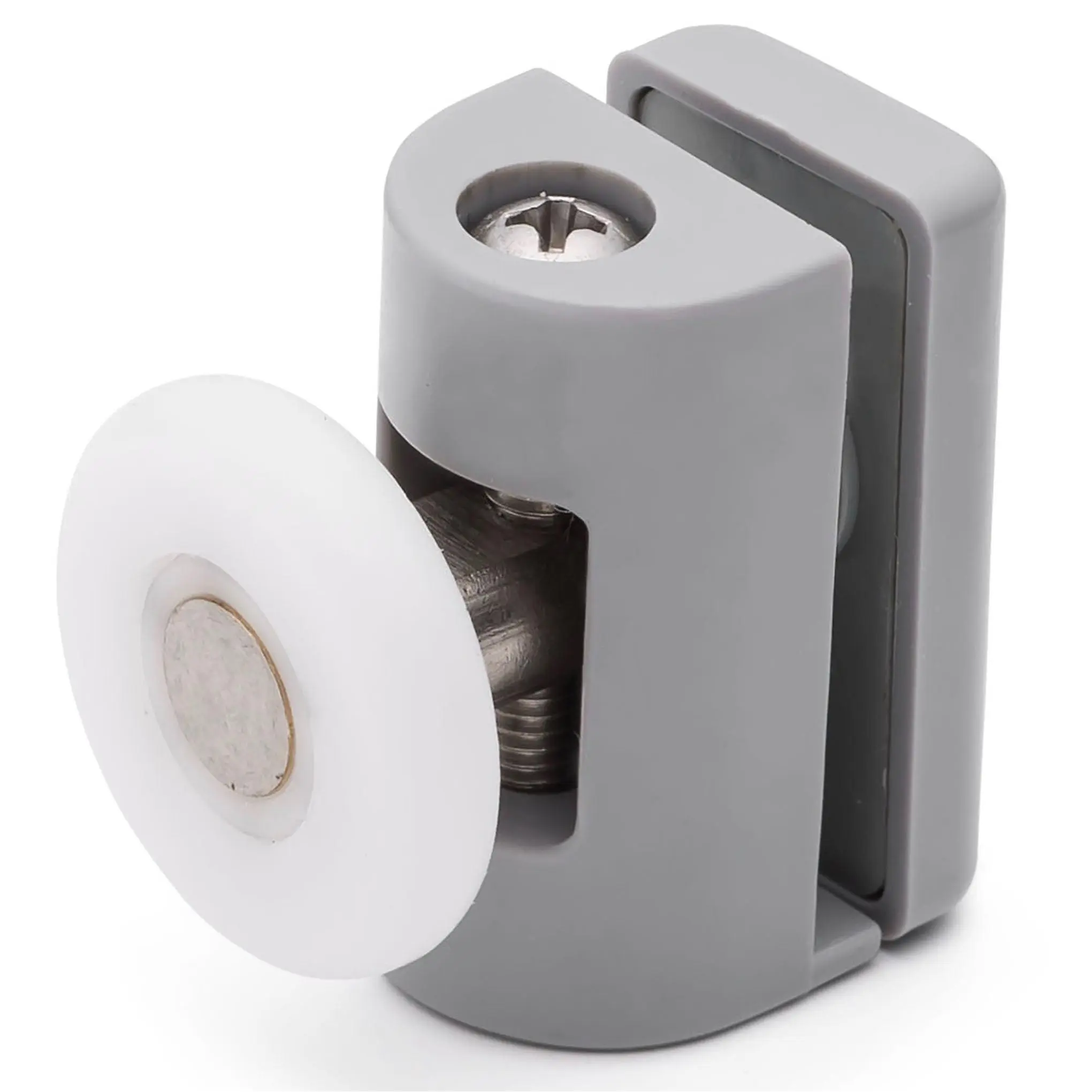 2 x Single Top Shower Door Rollers/Runners/Wheels 23mm  or 25mm in diameter L073P