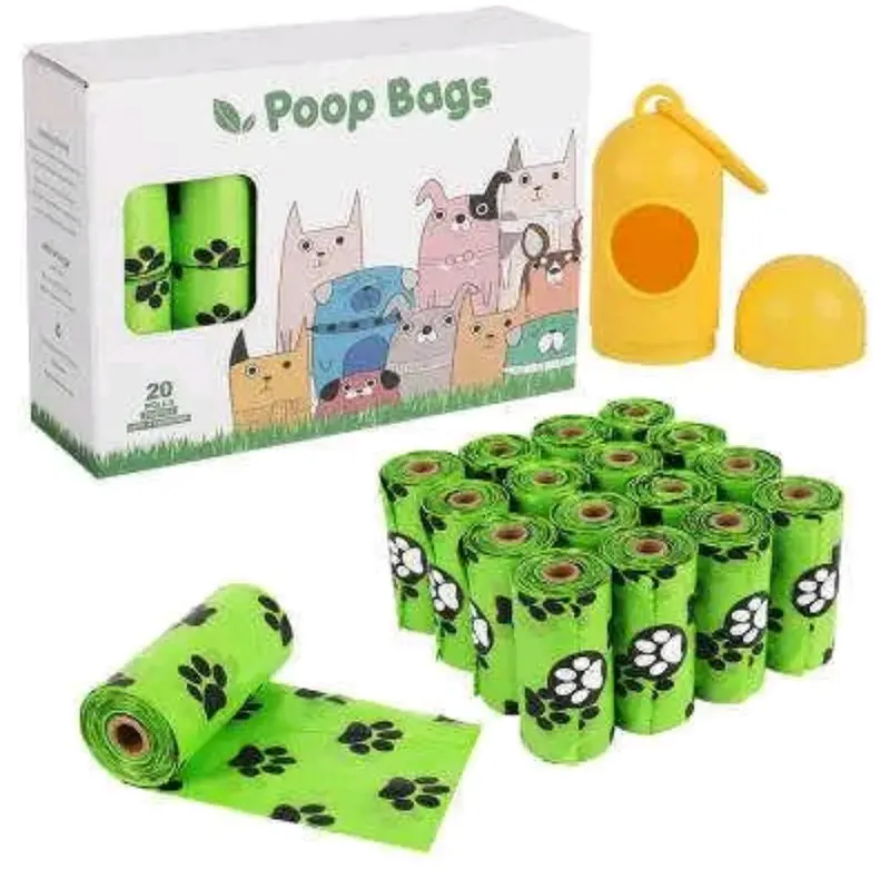150 Extra-Strong Poop Bags (10 Rolls) for a Dogs & Cats 0