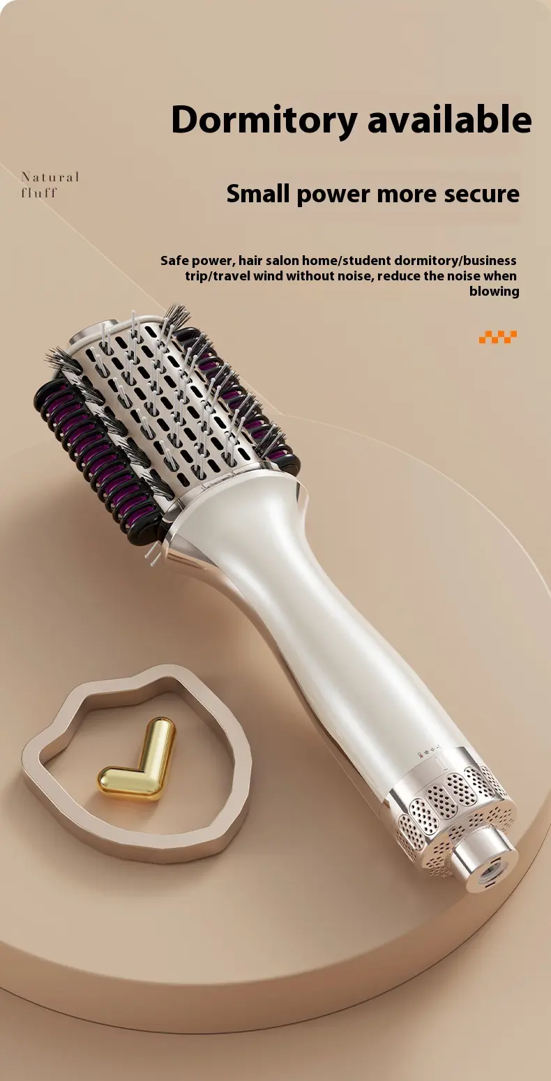 Wavy chic】Hair drier Three-in-One HairBlowing Straight HairComb