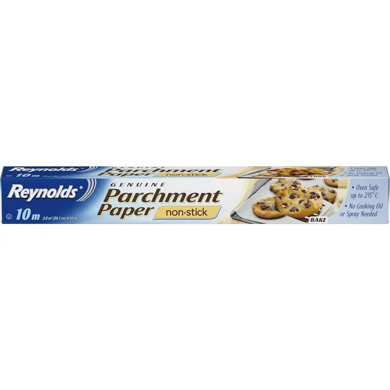 Non-Stick Parchment Paper 380mm x 10m - Ideal for Cooking and Baking Bakeware Oil Utensils Cake 0