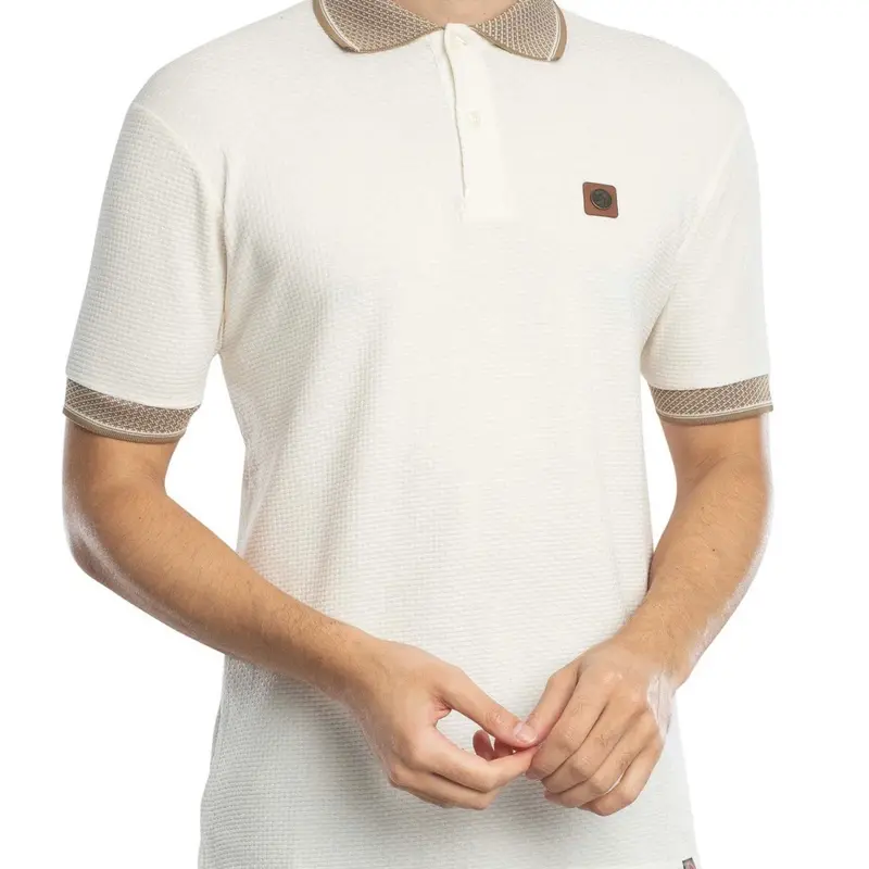 Jacquard short sleeve polo shirt Trojan mod collection 4