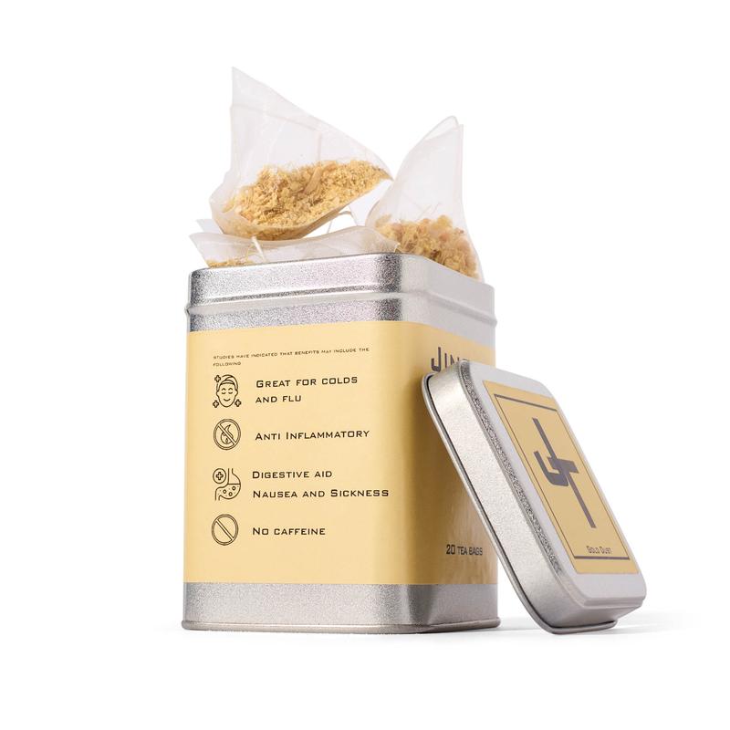 Jinger Teas Organic Ginger herbal Teas made in the uk 3