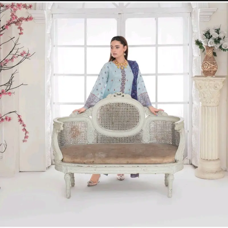 Digital Print & Embroidered Slub Khaddar Shirt - Primer Quality Ready to Wear clothes Traditional Womenswear Elegant Fabric Dress Formal Suit Aesthetic 0