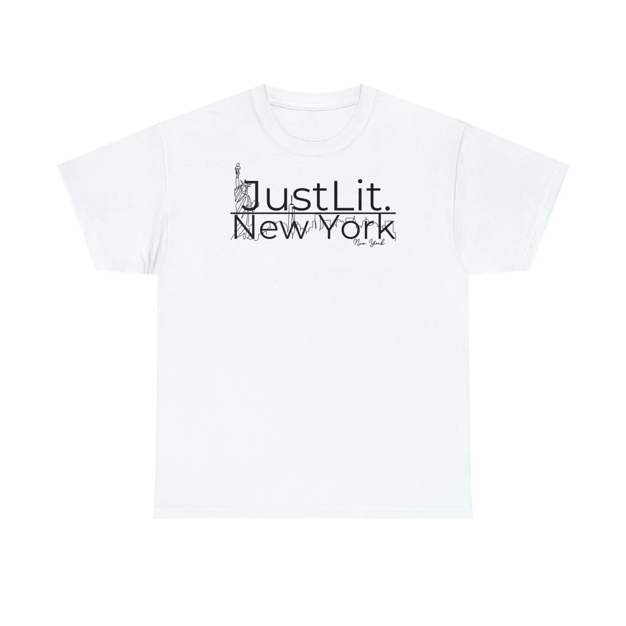 JustLit NewYork Unisex T-Shirt Menswear Top