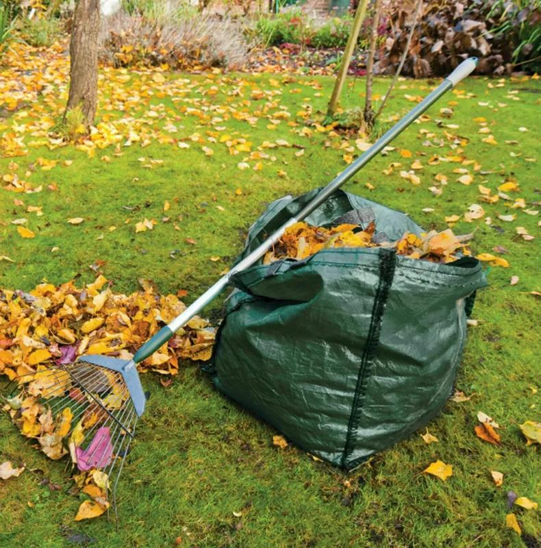 Essentials2Publik REUSABLE HEAVY DUTY GARDEN BAG WASTE RUBBISH GRASS SACK WATERPROOF LARGE 2 PCS 5