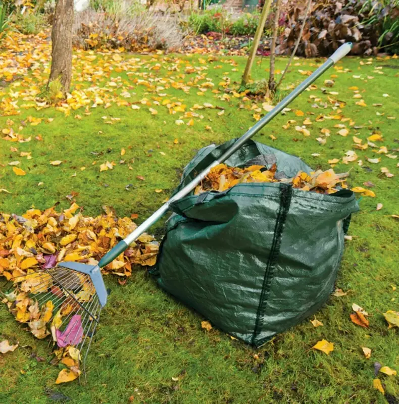 Essentials2Publik REUSABLE HEAVY DUTY GARDEN BAG WASTE RUBBISH GRASS SACK WATERPROOF LARGE 2 PCS 5