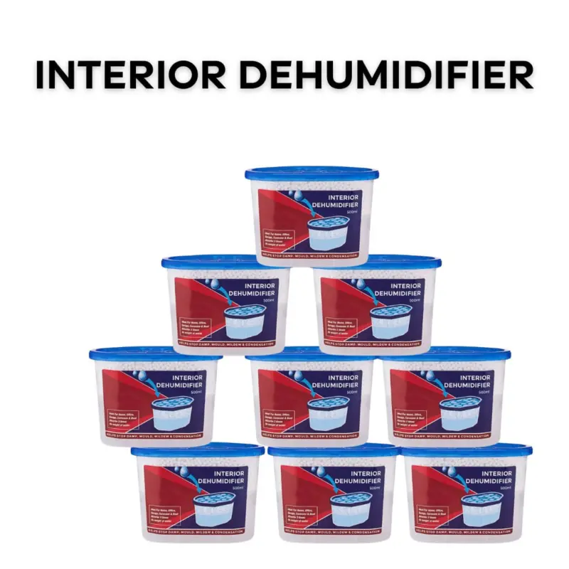 12 X Dehumidifier Interior Damp Trap Mould Moisture Mildew Remover Caravan Home Lightweight Room 2