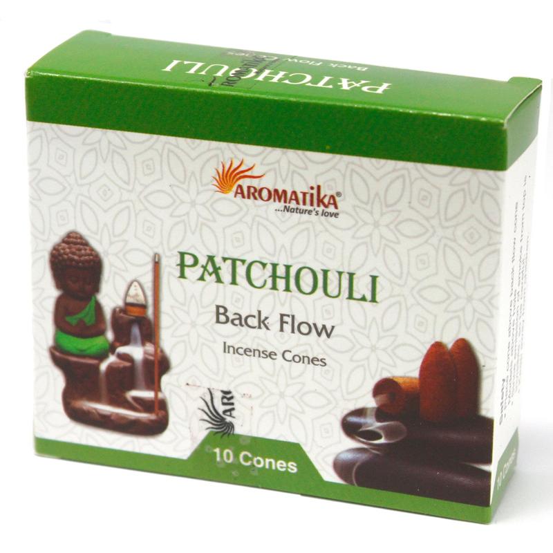 Aromatika Backflow Incense Cones (pack of 10) for Meditation, Aromatherapy & Reiki - Natural Herbs, Oils & Resins 5