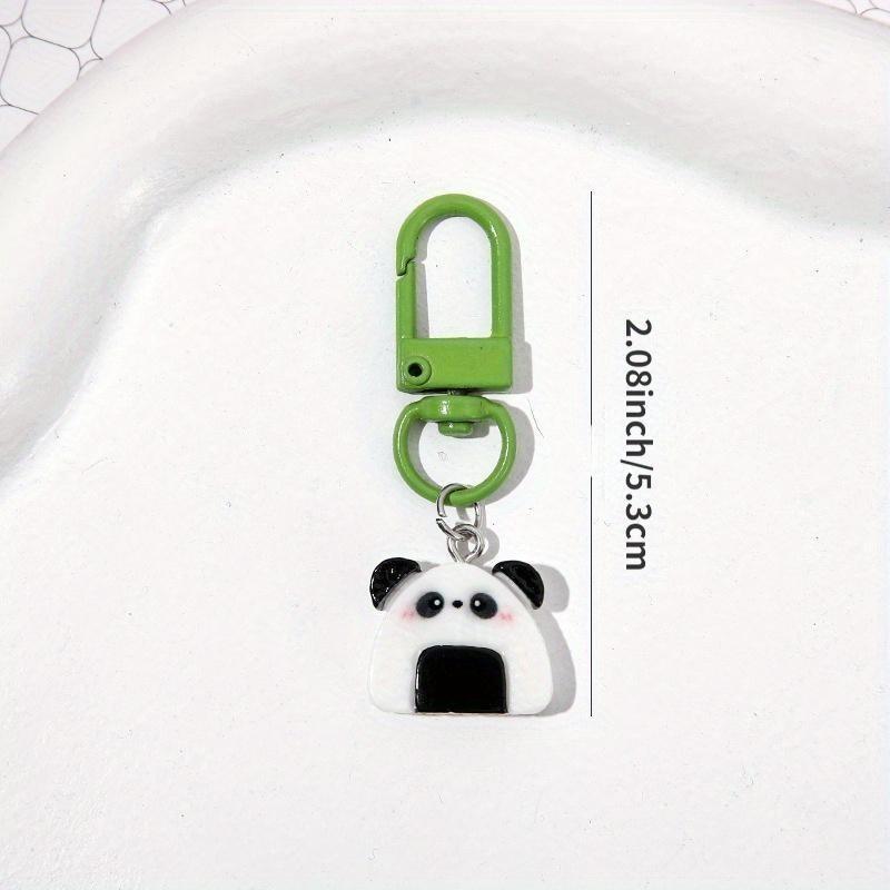(Giveaway) 1pcs Cute Cartoon Panda Keychains, Aluminum Alloy Uncharged Key Ring Charms for Backpacks, Bags, Perfect Gift for Family and Friends 1