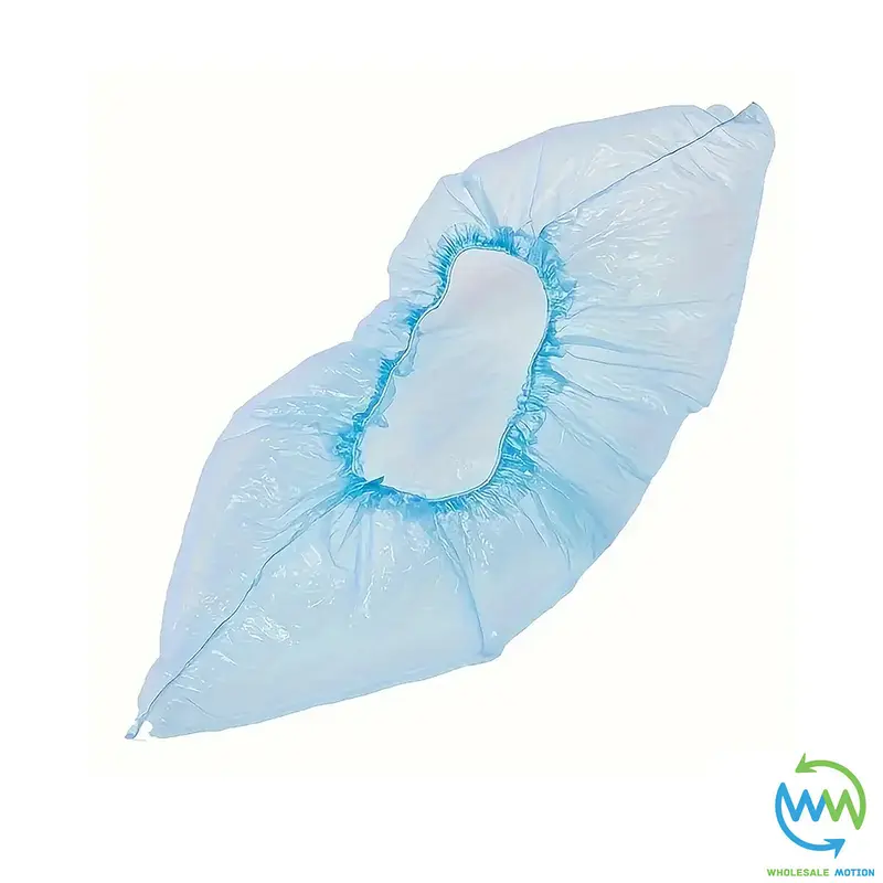 BLUE Shoe PROTECTORS Covers Overshoe DISPOSABLE Plastic Rain WATERPROOF Carpet Shoe PROTECTOR Shoe COVER Shoe COVERS 5