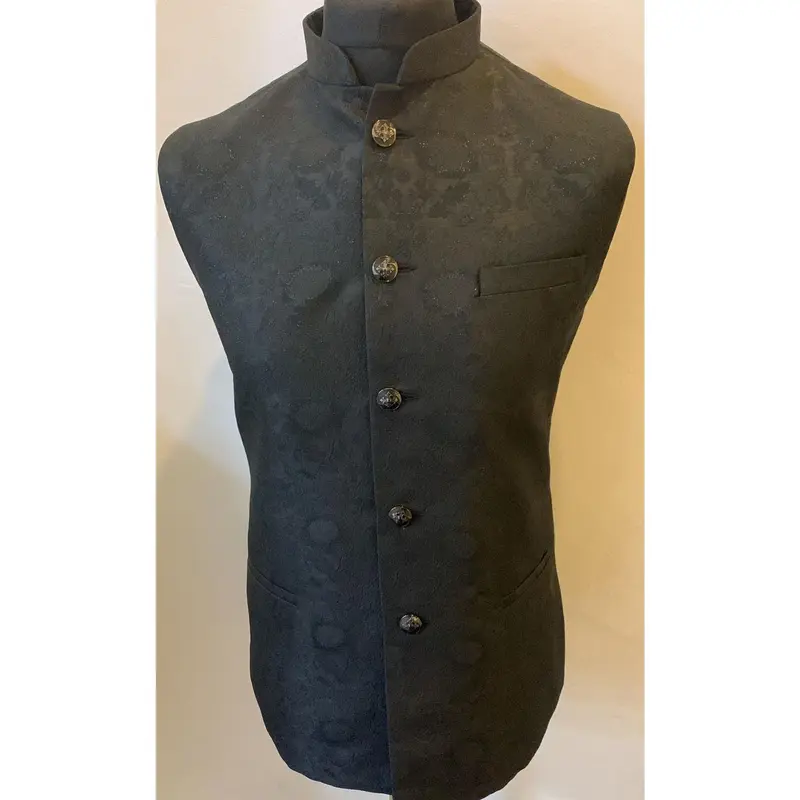 YO-406 - Mens Brocade Waistcoat. Please note colours may vary slightly due to different screen settings and p 0