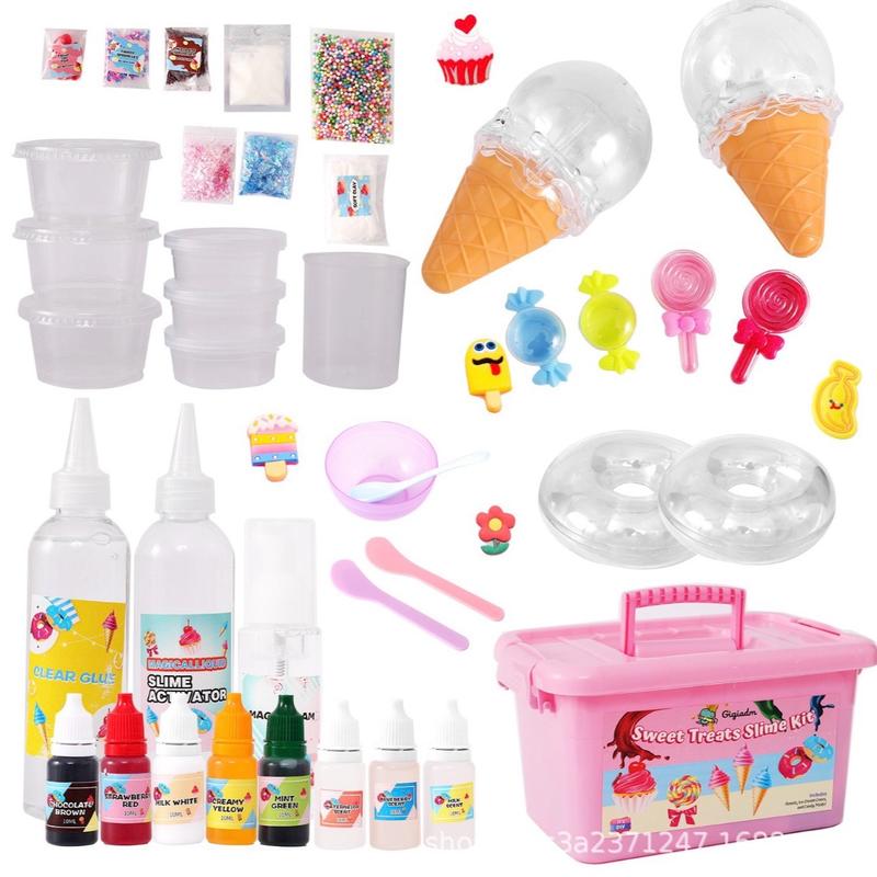 Colourful Sweet Treats Slime Kit for Kids 1