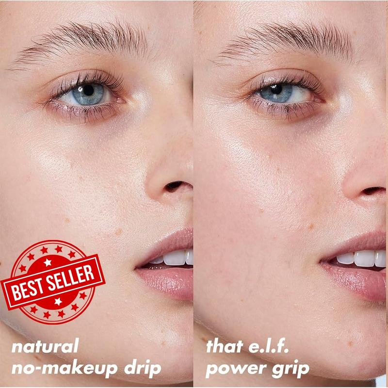 Power Grip Primer + 4% Niacinamide, Gel-Based & Hydrating Face Primer, Evens Skin & Brightens, Grips Makeup, Vegan & Cruelty-Free, 0.811 Fl Oz Flawless Lightweight Cosmetic 4