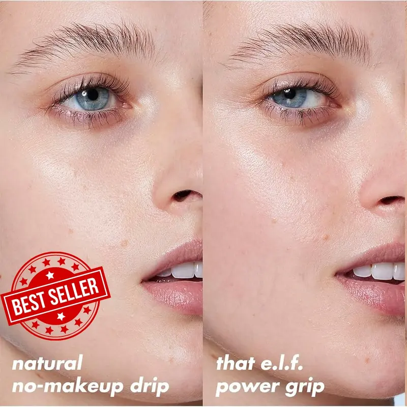 Power Grip Primer + 4% Niacinamide, Gel-Based & Hydrating Face Primer, Evens Skin & Brightens, Grips Makeup, Vegan & Cruelty-Free, 0.811 Fl Oz Flawless Lightweight Cosmetic 4