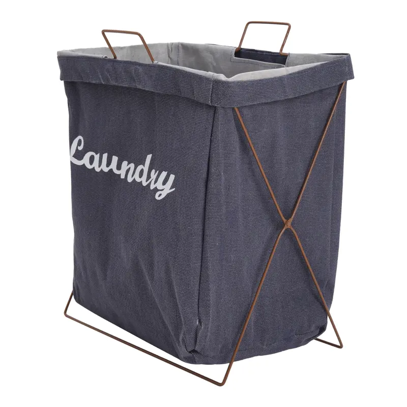 AceHome Waterproof Foldable Laundry Storage Basket foldable with handle 8