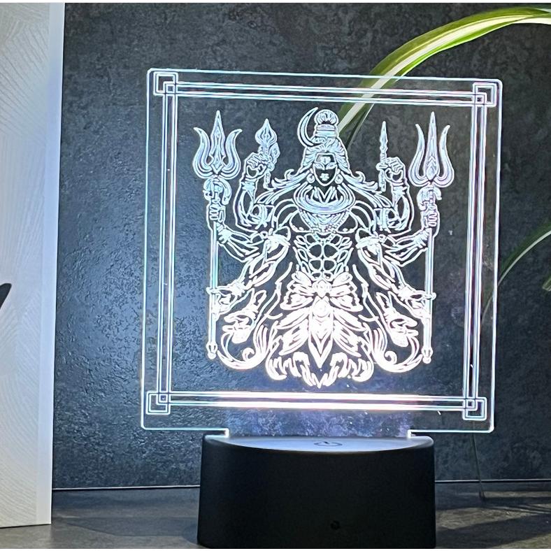 Hindu Deities Acrylic LED Light Up Frame 7