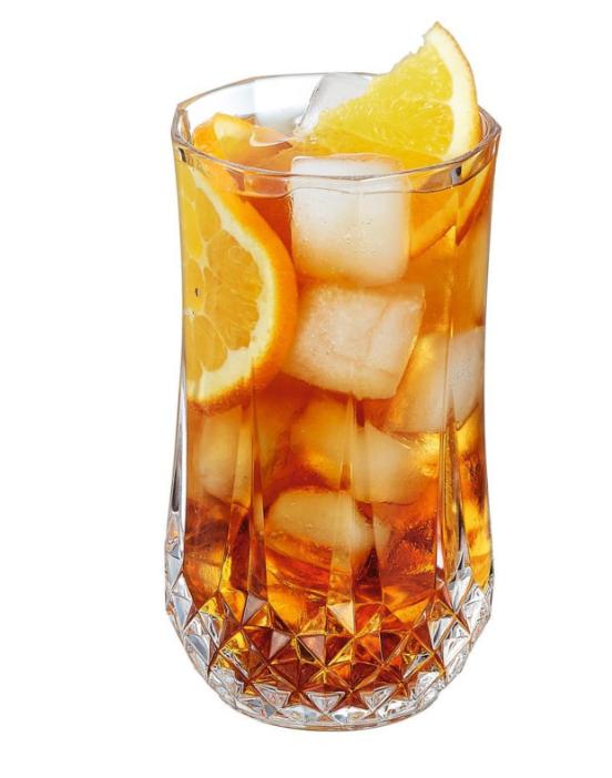 6xHighball Glasses  Water Gin Juice Cocktail Drinking Glassware Tumblers Set 1