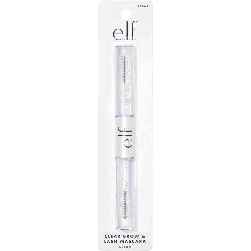 Clear Brow & Lash Mascara, Glossy, Shiny, Lightweight, Easy To Use, Conditions Hairs, Gives Brows Soft Flexible Hold, Compact, All-Day Wear 2.5ml, crystal (clear) Makeup Cosmetic 2