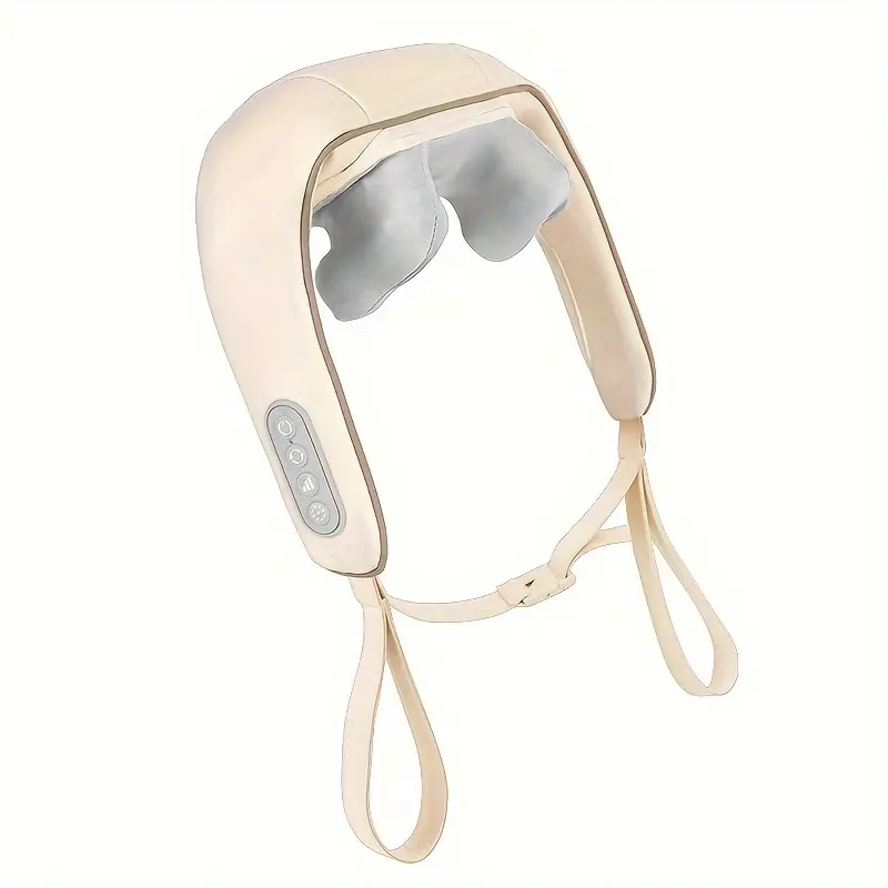 Shiatsu Shoulder And Neck Massager With Heat - Electric Acupressure Deep Kneading Massage For Hands-Free Relief - Ideal Gift For Parents, Elders, Men, And Women Comfort shiatsu  massager neck  massager 2