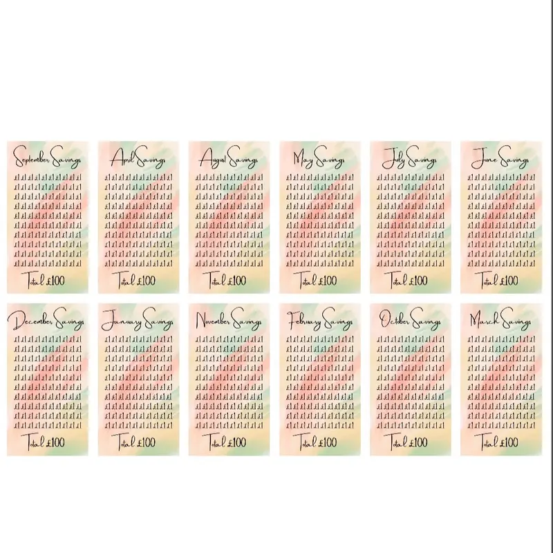 Monthly budgeting saving tracker 1