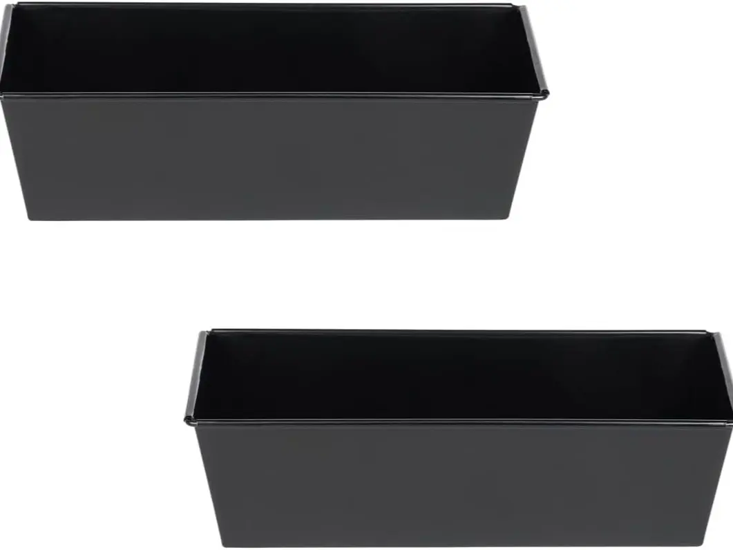 Set of 2 Premium Rectangular Oven Cake Baking Bakeware Dish Pan Tins