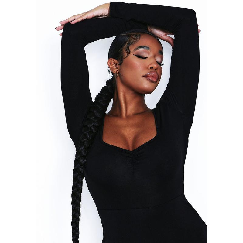 Soph Black Wide Neck Jumpsuit 1