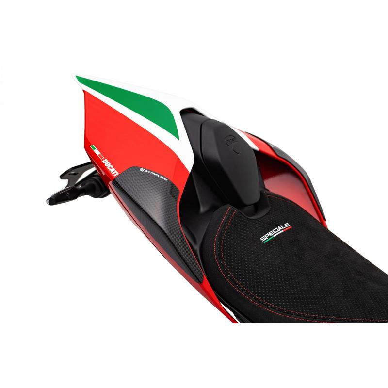Strauss Ducati Panigale V4 Carbon Fibre Tail Sliders Satin 3