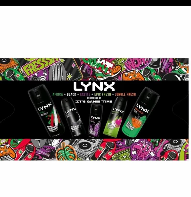 Product Introduction of Lynx Body spray set 5 pack 1