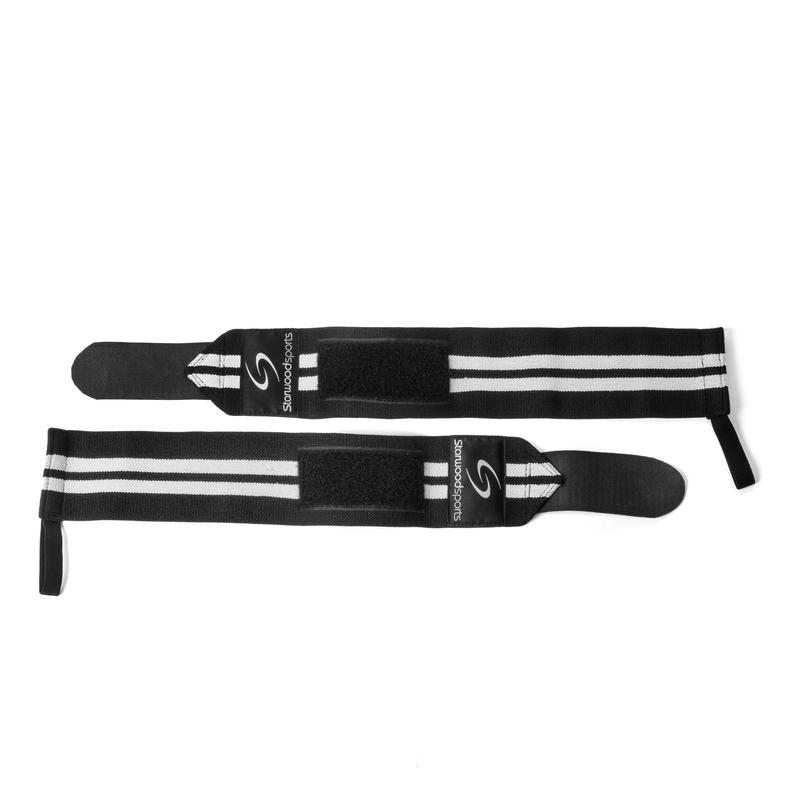 Gym Wrist Straps Wrist Support Weight Training Lifting Elasticated Gym Straps 3