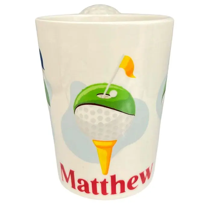 Golf Ball Handle Mug 1