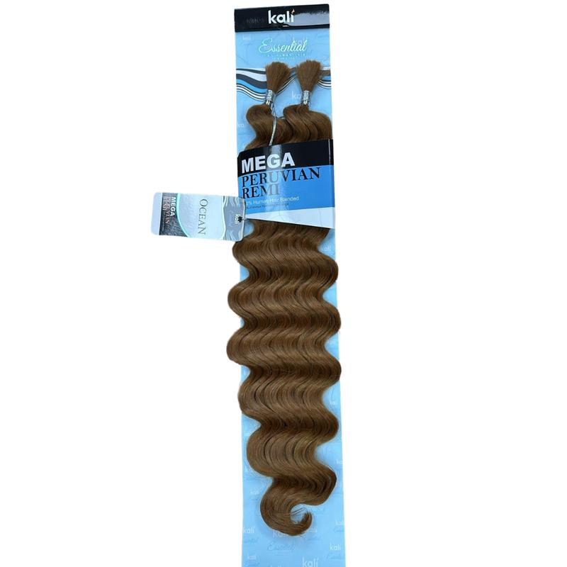 Aftress Kali Essential 100% Human Hair Blended Mega Peruvian Boho Ocean Bulk 2