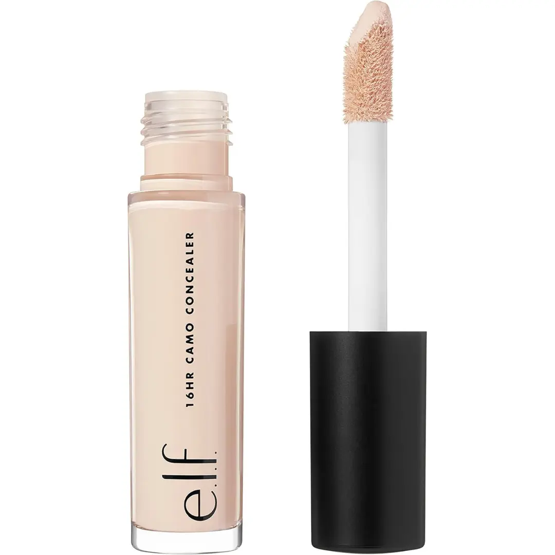16HR Camo Concealer Full Coverage Lightweight Conceals Corrects Contours Highlights Dries Matte Shades + 27 Colours Ideal for All Skin Types, Light Ivory, 6 millilitre Foundation Makeup Cosmetic