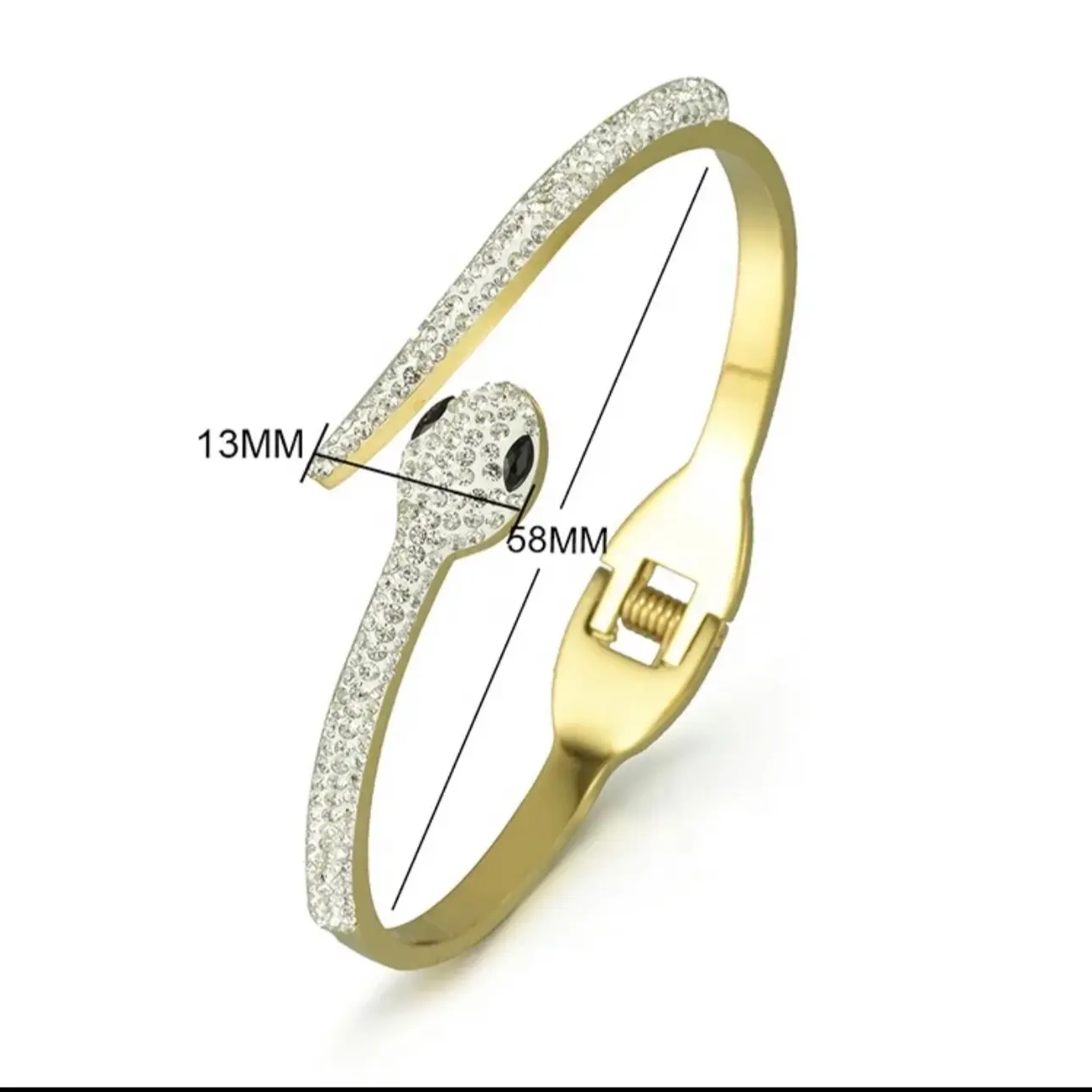 Gold plated over stainless