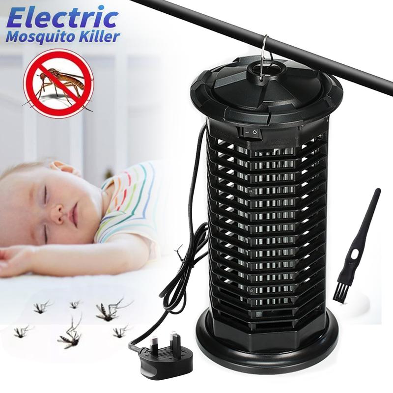 【UK Seller】 Electric Mosquito Killer Lamp, Portable Insect Pest Bug UV LED Light Repellent Mosquito Zapper Catcher Trap Light with Brush For Baby Sleeping For Home, Office, Kitchen, Bedroom, Living Room, Patio, Garden, Courtyard For Mother's Day Gifts 4