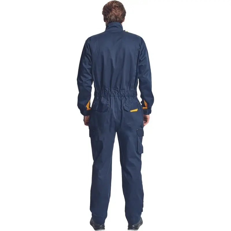 Cerva Bass navy flame-retardant ARC anti-static welder's coverall - adjustable leg length  Menswear 2