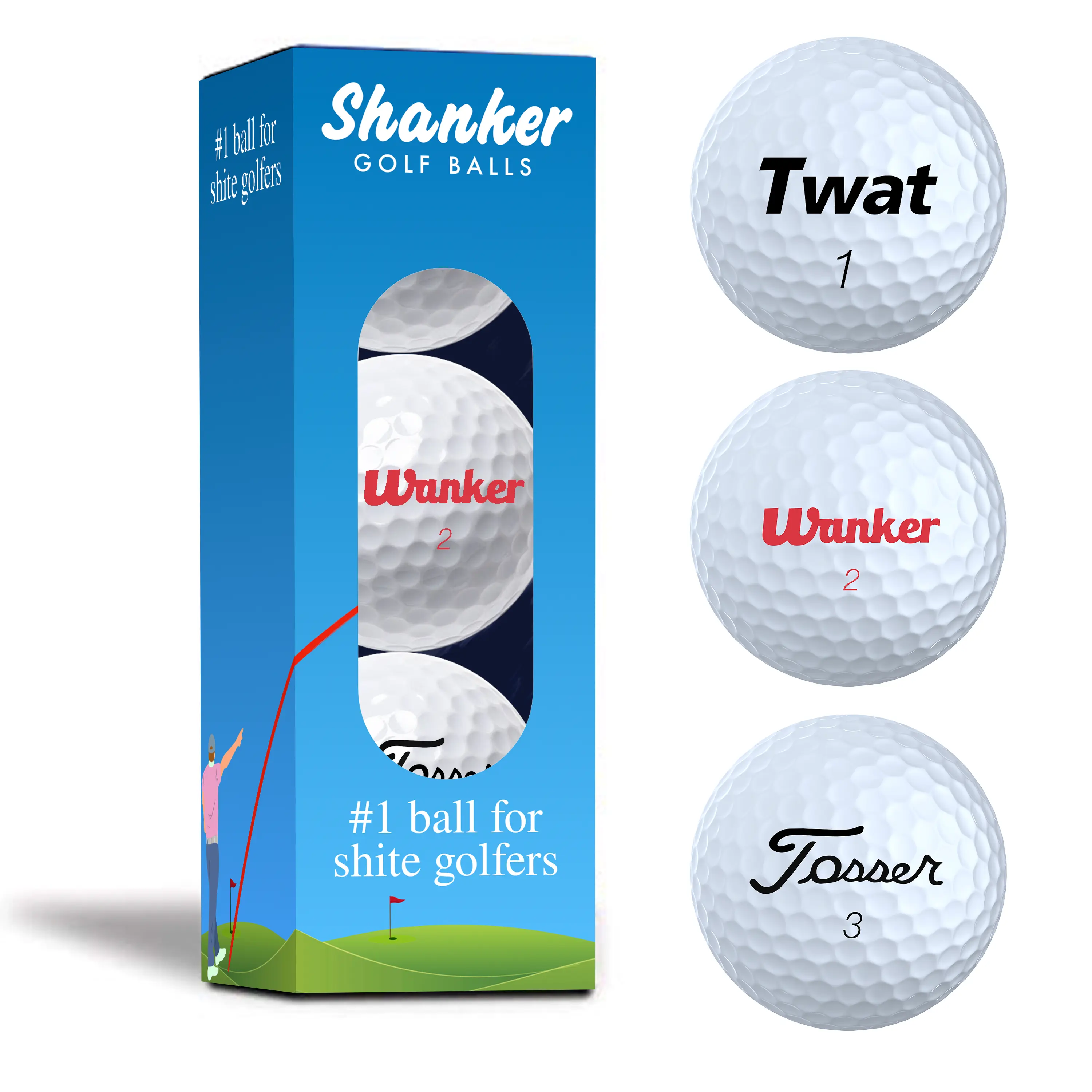 1st Edition Golf Balls (3 Pack)