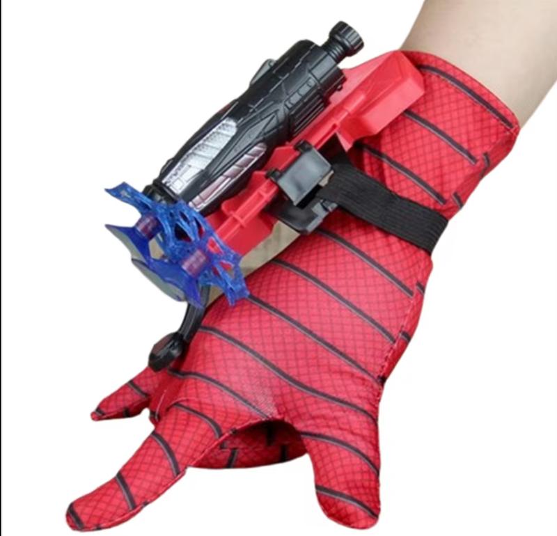 Kids Spiderman Web Shooter Toy Cosplay Launcher Spider Silk Glove Wrist Launcher 2