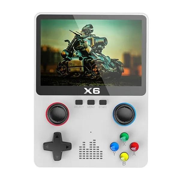 X6 3.5Inch IPS Screen Handheld Game Player Dual Joystick 11 Simulators GBA Video Game Console for Kids Gifts 8