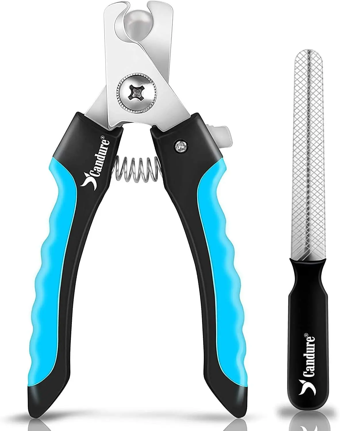Professional Pet Nail Clipper for Large, Medium and Small Breed with Safety Lock and Protective Guard - Suitable for Cats, Dogs, Rabbits and Guinea Pigs (6")