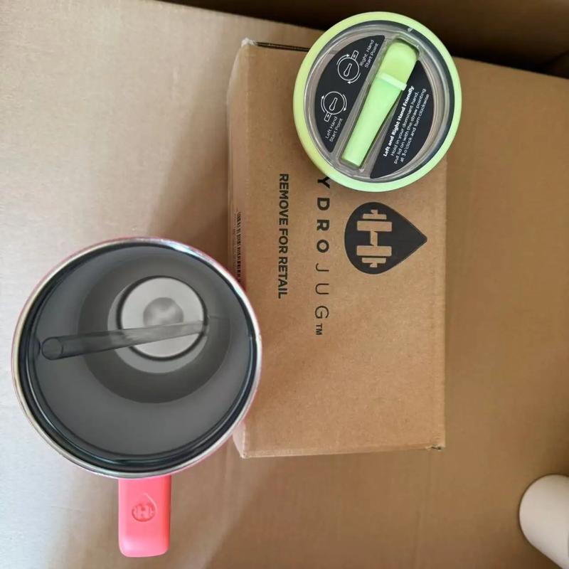 Product Introduction of HydroJug Tumbler 32OZ/40OZ Traveler Straw Lid Stainless Steel Vacuum Insulated Car Mug Double Wall Thermal Iced Travel 23