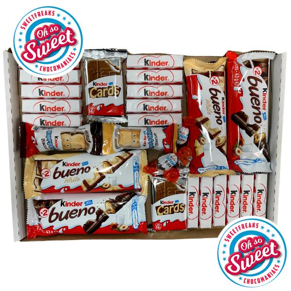 Kinder Bueno Indulgence 27-Piece Chocolate Bar Selection Box - Perfect Snack for Any Occasion - Milk Dessert Bonbon 1