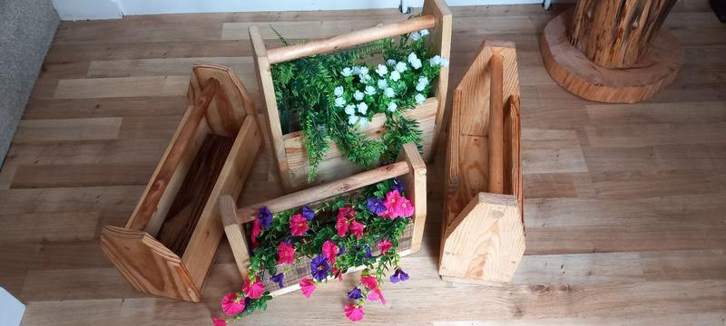 Product Introduction of Handmade Wooden Tool Boxs for Tools, Plant Pots, Decorations and More 10