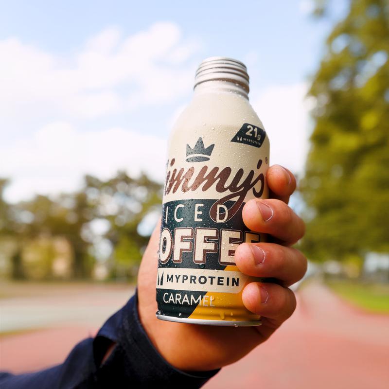 Jimmy's Iced Coffee x Myprotein The Big Caramel BottleCan 12 x 380ml 1
